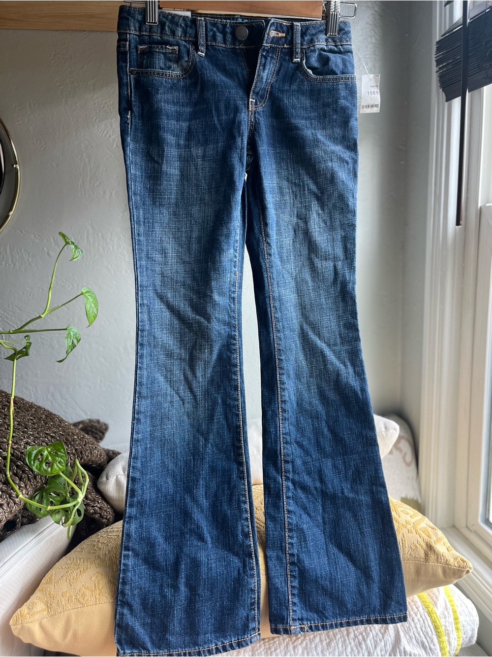 Gap Kids 1969 Boot Cut Jeans Denim Girls 10P Adjustable Waist